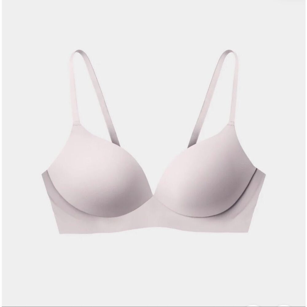 Eby Pain Free T-Shirt Bra in Raindrop Light Lavender Women’s Size 36D Brand New